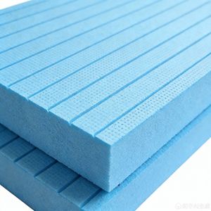 Panneaux en polystyrène extrudé XPS ignifuges classe B1, couleur bleue, prix pour isolation murale extérieure, commande en gros - Product Image 4