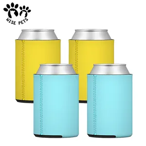 Soporte rechoncho aislado de funda para botella de cerveza de neopreno de espuma en blanco al por mayor soporte enfriador para bebidas de fiesta de boda