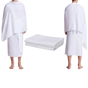 Ensemble de serviettes <span class=keywords><strong>Ihram</strong></span> pour hommes, Hajj et Omra, 100% microfibre et coton naturels, doux, non cousus - Product Image 4