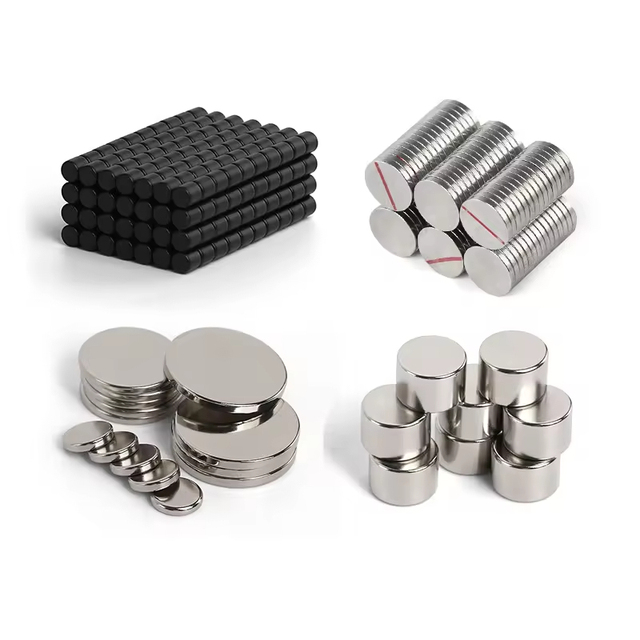 Professional Manufacturer N35 N42 N52 Strong Magnetic Rare Earth Disc Magnet Neodymium Magnetic Materials for Sale