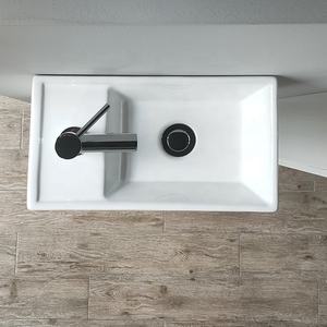 Ensemble d'évier de salle de bain moderne en céramique à prix d'usine lavabo de toilette articles sanitaires <span class=keywords><strong>petit</strong></span> lavabo - Product Image 5