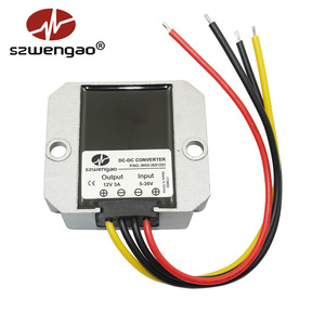 Szwengao Dc Dc <b>Converter</b> 5-36V To 12V 3A Car <b>Voltage</b> Regulator For Vehicle Power Supply - Product Image 1