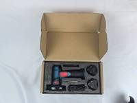 Meuleuse d'angle sans fil industrielle 12V de qualité supérieure, mini, sans balais, avec déclencheur, 9000 tr/min, batterie lithium-ion, 125 mm, outil électrique portable