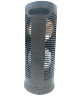 Ventilateur tour oscillant portable 12 pouces double circulation d'air ventilateur de table silencieux personnel pour bureau à domicile chambre à coucher