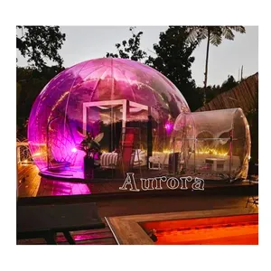 Werbe transparentes aufblasbares Bubble Hotel Bubble Room Zelt für Hotel