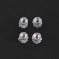 Nouveauté : Lentille optique LED PC de 10 mm avec surface perlée à 20 degrés, appliquée pour 3030