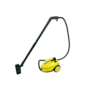Extracteur de tapis électrique jaune 220V, nettoyage à l'eau chaude, nettoyeur haute pression, corps en plastique avec roues et tuyau - Product Image 1
