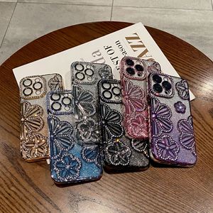 <span class=keywords><strong>Coque</strong></span> de téléphone <span class=keywords><strong>transparente</strong></span> à motif floral diamanté tendance pour <span class=keywords><strong>iPhone</strong></span> 11 <span class=keywords><strong>12</strong></span> 13 14 15 16 17 <span class=keywords><strong>Pro</strong></span> Max, étui arrière scintillant pour femme - Product Image 6