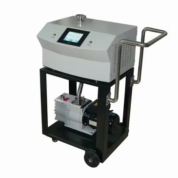Touch Screen Helium Gas Mass Spectrometer