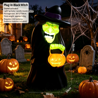 Lumières de citrouille d'Halloween pour enfants, décoration de fête d'Halloween, ensembles lumineux pour l'extérieur
