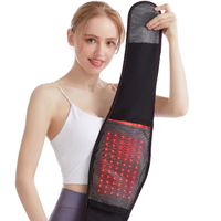 Ceinture de massage chauffante électrique - Protection lombaire rechargeable pour soulager les crampes menstruelles et les douleurs dorsales