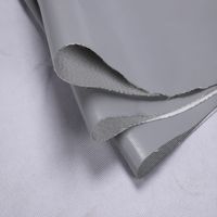 Tissu en fibre de verre revêtu de silicone-résistant à la chaleur, ignifuge à haute température, résistant au feu.