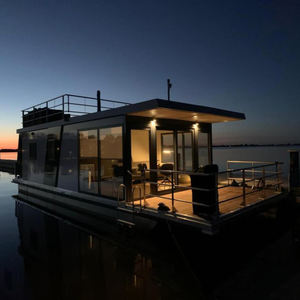 Bateau de plaisance ponton en aluminium Kinocean de 36 pieds avec salle de divertissement à vendre - Product Image 2