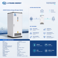 Système de stockage d'énergie commercial LiFePO4 pour micro-réseaux, refroidissement liquide, certifié CE UN38.3, hors réseau et sur réseau, installation facile