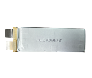 Pin Li-ion dạng túi 3.8V 8000mAh, mật độ năng lượng cao 1143128, dành cho thiết bị y tế, cảm biến IoT và thiết bị đeo thông minh - Product Image 1