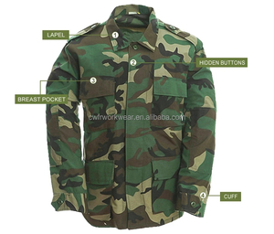Özelleştirilmiş FR güvenlik kamuflaj ceket ve pantolon tulum takım yangına dayanıklı taktik giysi üniforma - Product Image 1