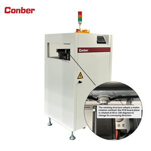 Yüksek Hassasiyetli PCB Dönüş Konveyörü, SMT Hatlarında Doğru Kart Yön Değişimi İçin - Product Image 1