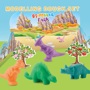 Jouet STEM Pâte à modeler Dinosaure Ensemble de pâte à modeler pour enfants Ensemble de pâte à modeler DIY Argile colorée Jouet - Product Image 2