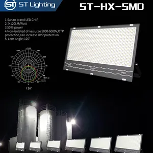 IP65 Waterproof a luz exterior de alumínio fundido SMD 50W 100w 200w 300w 400w 500w 600w LED