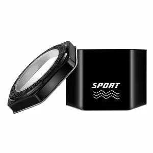 Boîte de montre en métal à la mode, boîtier de support organisateur boîte d'affichage pour montre Bracelet bijoux boîtes de rangement pour montre de Sport