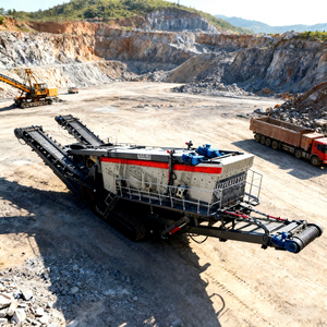 Pesante Mobile martello frantoio con Diesel gruppo elettrogeno portatile martello Crusher Box Mobile macchina frantoio - Product Image 1