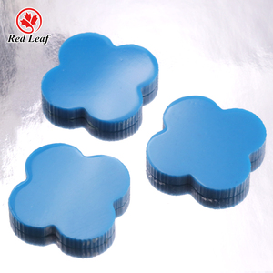 Piedras Preciosas Redleaf, Turquesa Sintética 5A <span class=keywords><strong>de</strong></span> Alta Calidad, Piedra Preciosa Suelta, Turquesa Azul, Trébol <span class=keywords><strong>de</strong></span> Cuatro <span class=keywords><strong>Hojas</strong></span> - Product Image 1