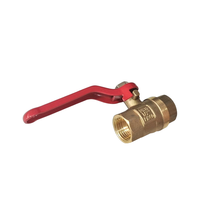 Robinet à bille en laiton forgé manuel durable de 1/2 à 4 pouces avec poignée en fer, modèle standard, eau, marque DT, personnalisable, support OEM