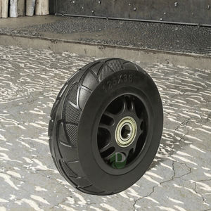 Rodízios Rígidos Giratórios Laterais de Borracha de <span class=keywords><strong>5</strong></span> Polegadas, Antiderrapantes e Resistentes ao Desgaste, Personalizáveis OEM para Compras - Fornecedor Chinês - Product Image 2