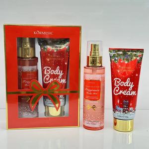 Juegos de loción en aerosol corporal <span class=keywords><strong>Victorio</strong></span> secret de marca blanca Fragancia de larga duración Perfume brillante al por mayor para mujeres - Product Image 4