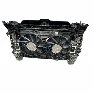 Pour <span class=keywords><strong>Porsche</strong></span> <span class=keywords><strong>Cayenne</strong></span> Ensemble de pare-chocs avant de haute qualité avec grille de ventilateur de radiateur et amplificateur en métal à l'avant du pare-chocs - Product Image 5