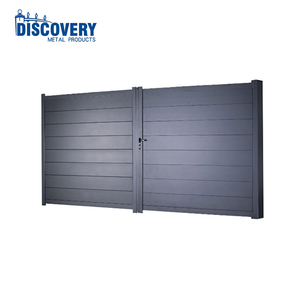 Gris <span class=keywords><strong>anthracite</strong></span> portail aluminium de jardin - Product Image 2