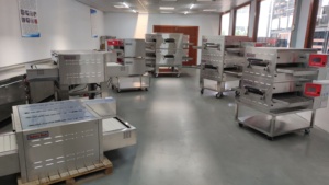 Horno De Banda Para Pizza Băng Tải Lò Nướng Pizza Thương Mại Công Nghiệp - Product Image 6