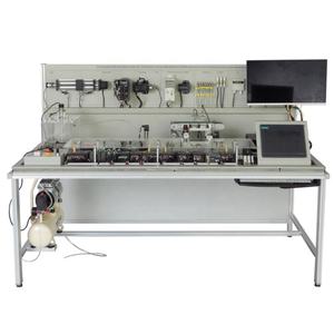 PLC Workstation With HID Interface <b>Sensor</b> Kit Actuators Conveyor Belt System SCADA Mechatronics Training Equipment Educational - Product Image 1