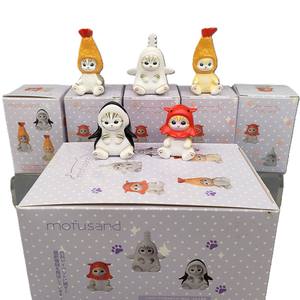 Blind Box Shrimp Shark Katze Mofus and Kawaii Mini Figuinre Japanisch Q Ver Anime Sanrios Figur Spielzeug puppe - Product Image 2