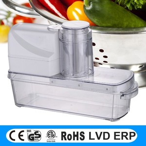 Trancheuse à légumes, préparateur de salades, trancheuse multifonctionnelle, mandoline <span class=keywords><strong>électrique</strong></span>, <span class=keywords><strong>râpe</strong></span> - Product Image 3