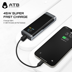 ATB siêu nhanh sạc PD 45W Điện thoại di động sạc điện thoại di động ngân hàng máy tính xách tay 20000mAh Mini ngân hàng điện cho máy tính xách tay - Product Image 3