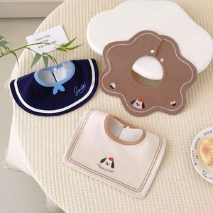 Baberos para Bebés Recién Nacidos de 0 a 3 Meses, Impermeables, de Algodón, con Rotación de 360 Grados, Diseñados para Prevenir Vómitos, de Secado Rápido y Transpirables - Product Image 2