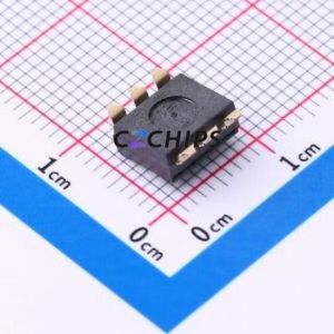 DSIC03LSGER DIP Switch SMD-6P,6x7.6mm Switch Flat Toggle, Raised Type Single Pole Single Throw 3 Gull Wing Type - Product Image 2