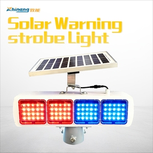 Yüksek Güçlü LED Çift Sinyal Taraflı 8 Işıklı <span class=keywords><strong>Solar</strong></span> Strobe Işık Güneş Paneli Uyarı Sinyal Lambası - Product Image 1