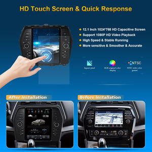 Panel frontal de rotación <span class=keywords><strong>Android</strong></span> 11 Car Video Vertical Smart Screen Soporte de navegación GPS <span class=keywords><strong>Bluetooth</strong></span> para NISSAN MAXIMA 2016- - Product Image 3