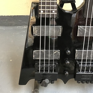 Đôi cổ không đầu Bass điện 4 + 4 6 + 4S đen phần cứng miễn phí tàu - Product Image 3