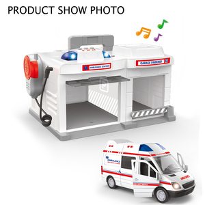 Set Giocattolo Garage per <span class=keywords><strong>Ambulanza</strong></span> Jacko Toys con Funzioni di Suono e Luce per Bambini - Product Image 3