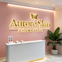Letreros de Acrílico 3D con Retroiluminación LED Personalizados para Empresas de Publicidad y Salones de Belleza - Resistentes al Agua IP65 con 3 Años de Garantía