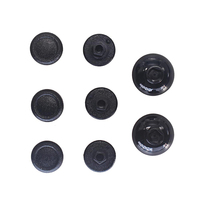 OURSTEAM livraison rapide 8 pièces bâtons d'échange pour manette PS4 couverture de baguettes réglable en hauteur pour jeu PS4 pièce réparée