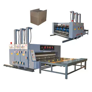 ZHENHUA Corrugated Paper Product Making Carton Printing Slotting Die Cutting Machine For Small Business