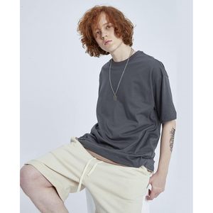 Camiseta Oversize para Hombre FOXA, 100% Algodón, Cuello Redondo, Manga Corta, Corte Holgado, Transpirable, Ropa Deportiva, para Gimnasio y Entrenamiento - Product Image 3