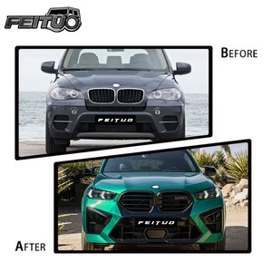 Kit carrosserie de haute qualité pour E70 2008-2013, mise à niveau vers X5M G05 F95 Facelift, pare-chocs, phares LED, feux arrière - Product Image 2