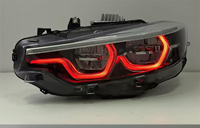 WLJ - Accesorios para Automóviles BMW Serie 4 M4 M3 F32 F36 F80 F82, Conjunto de Luces LED RGB de Conducción Diurna