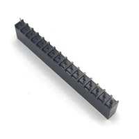 Connecteur d'en-tête femelle 16P à une rangée de pas de 2.54mm