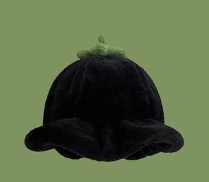 Sombrero <span class=keywords><strong>de</strong></span> cubo <span class=keywords><strong>de</strong></span> <span class=keywords><strong>tomate</strong></span> borroso cálido para mujer, trajes <span class=keywords><strong>de</strong></span> invierno, adelgazamiento facial y fotos con estilo, sombreros <span class=keywords><strong>de</strong></span> cubo - Product Image 6